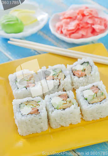 Image of sushi