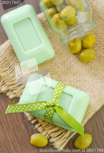Image of olive soap