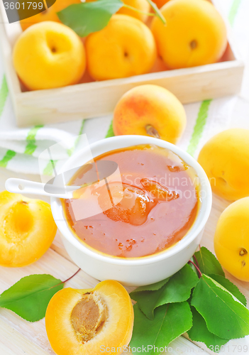 Image of jam and apricot