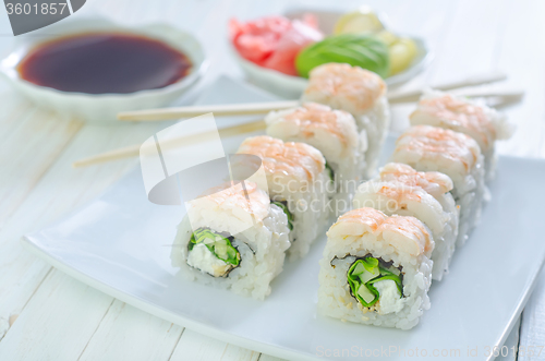 Image of sushi