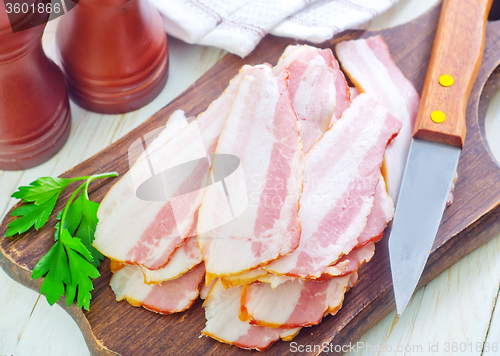Image of smoked bacon