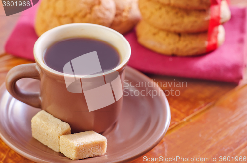 Image of cookies with coffee