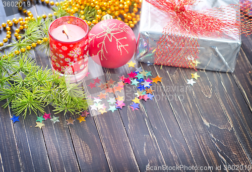 Image of christmas candle