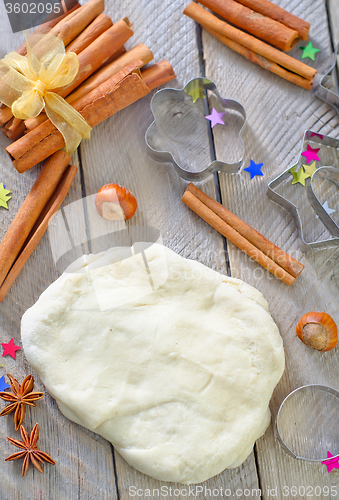 Image of christmas baking background