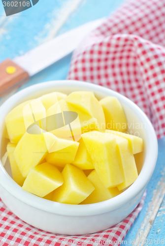 Image of raw potato