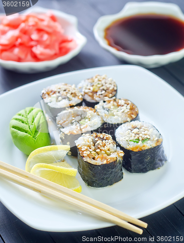 Image of sushi