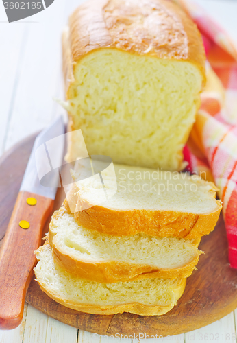 Image of bread on board