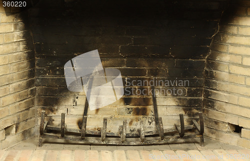 Image of Empty Fireplace