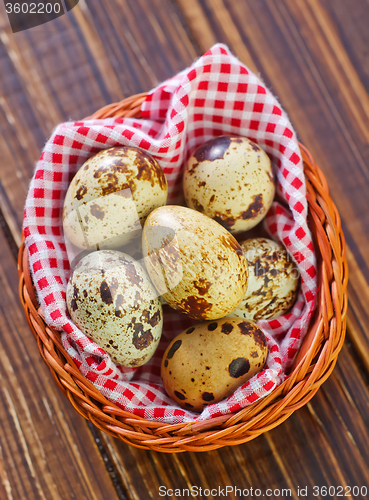 Image of quail eggs