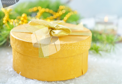 Image of box for present