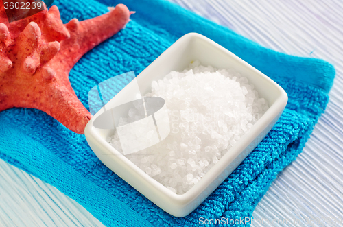 Image of sea salt and shells