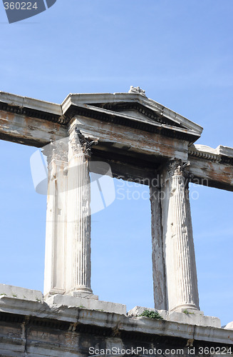 Image of Zeus temple gates