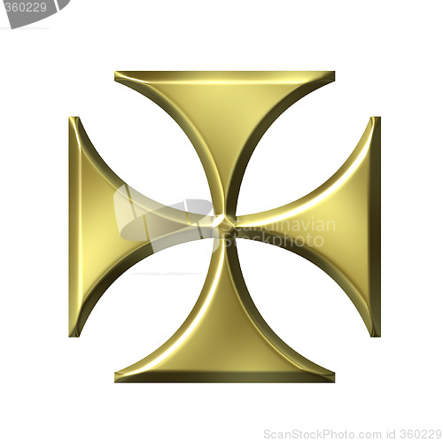 Image of Golden German Cross