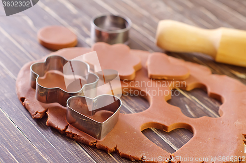 Image of christmas baking background