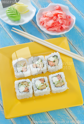 Image of sushi