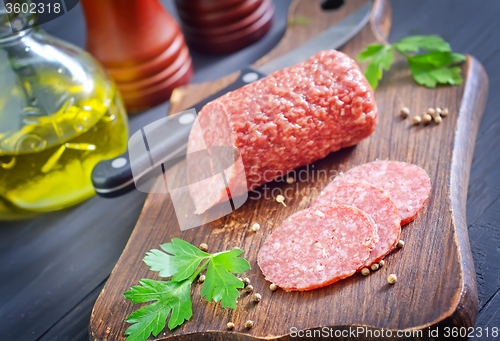 Image of salami