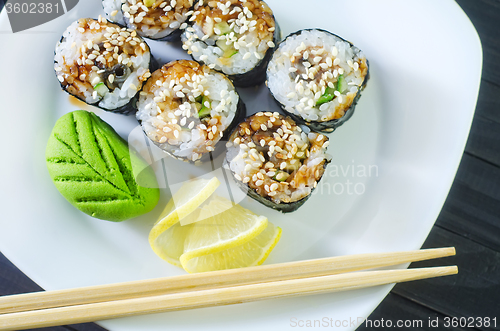 Image of sushi