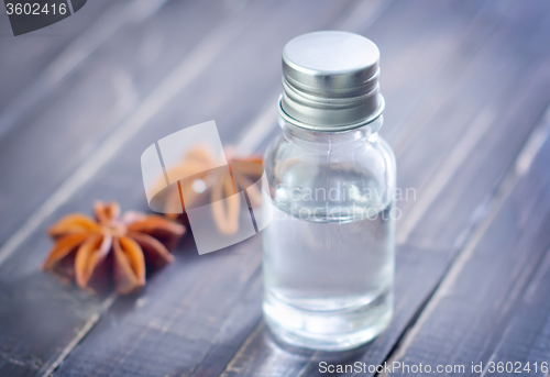 Image of anise and oil