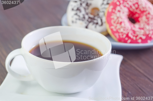 Image of coffee and donuts