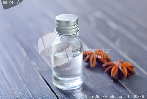 Image of anise and oil