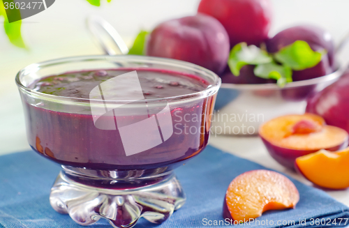 Image of plum jam