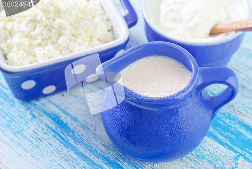 Image of milk products