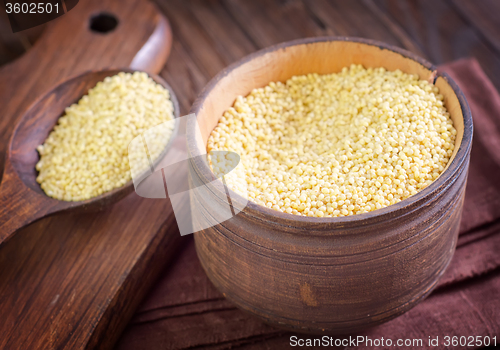 Image of raw porridge