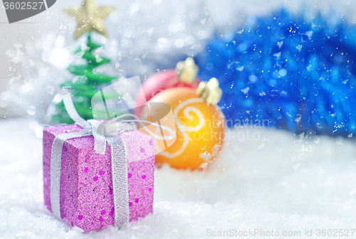 Image of christmas decoration