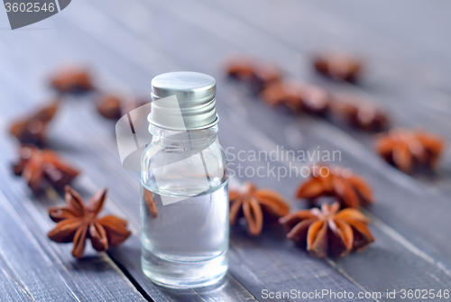 Image of anise and oil