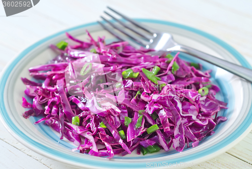 Image of blue cabbage