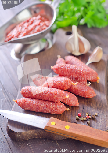 Image of sausages