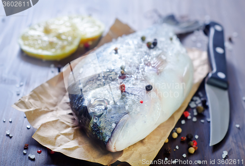 Image of raw fish