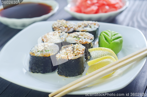 Image of sushi