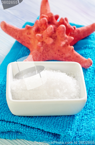 Image of sea salt and shells