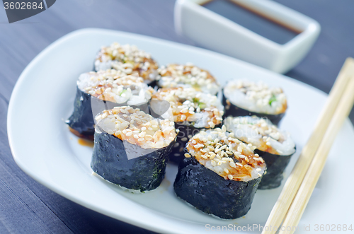 Image of sushi