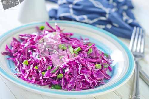 Image of blue cabbage