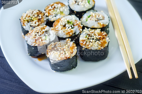 Image of sushi