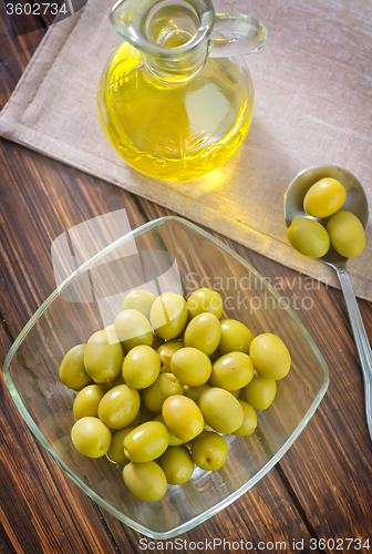 Image of green olive