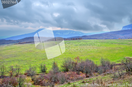 Image of nature in crimea