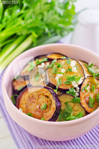 Image of fried eggplant