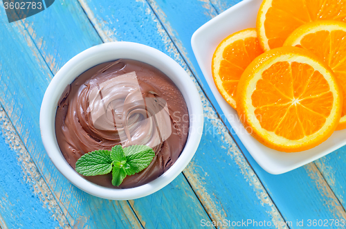 Image of chocolate and oranges