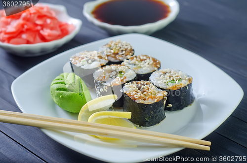 Image of sushi