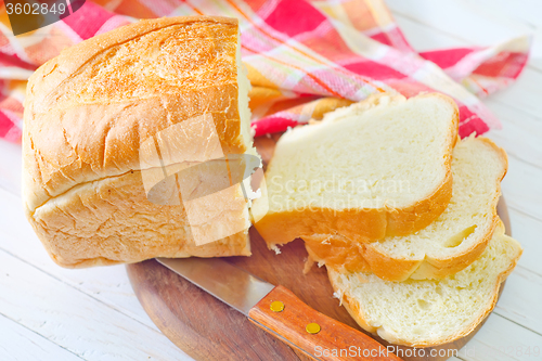 Image of bread on board