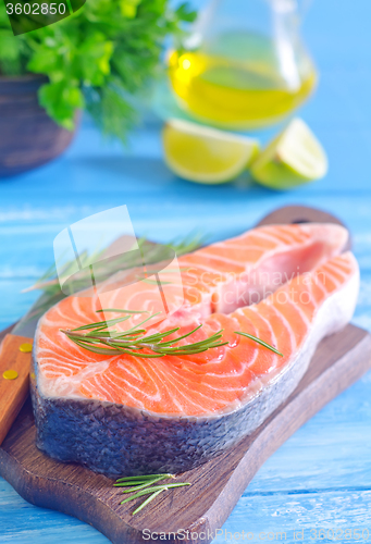 Image of raw salmon