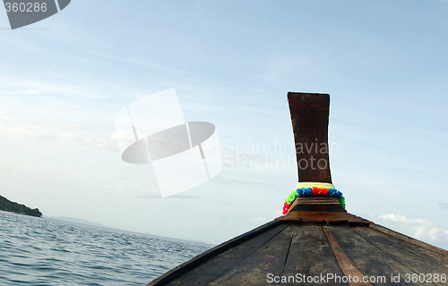 Image of Long tail boat