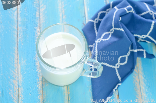 Image of milk in glass