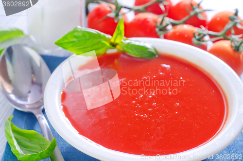 Image of tomato soup