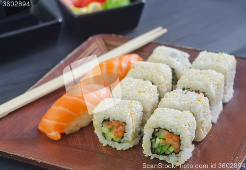 Image of sushi