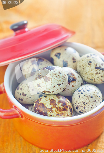 Image of quail eggs