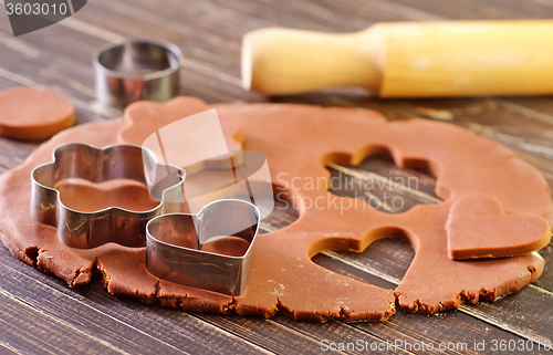 Image of christmas baking background